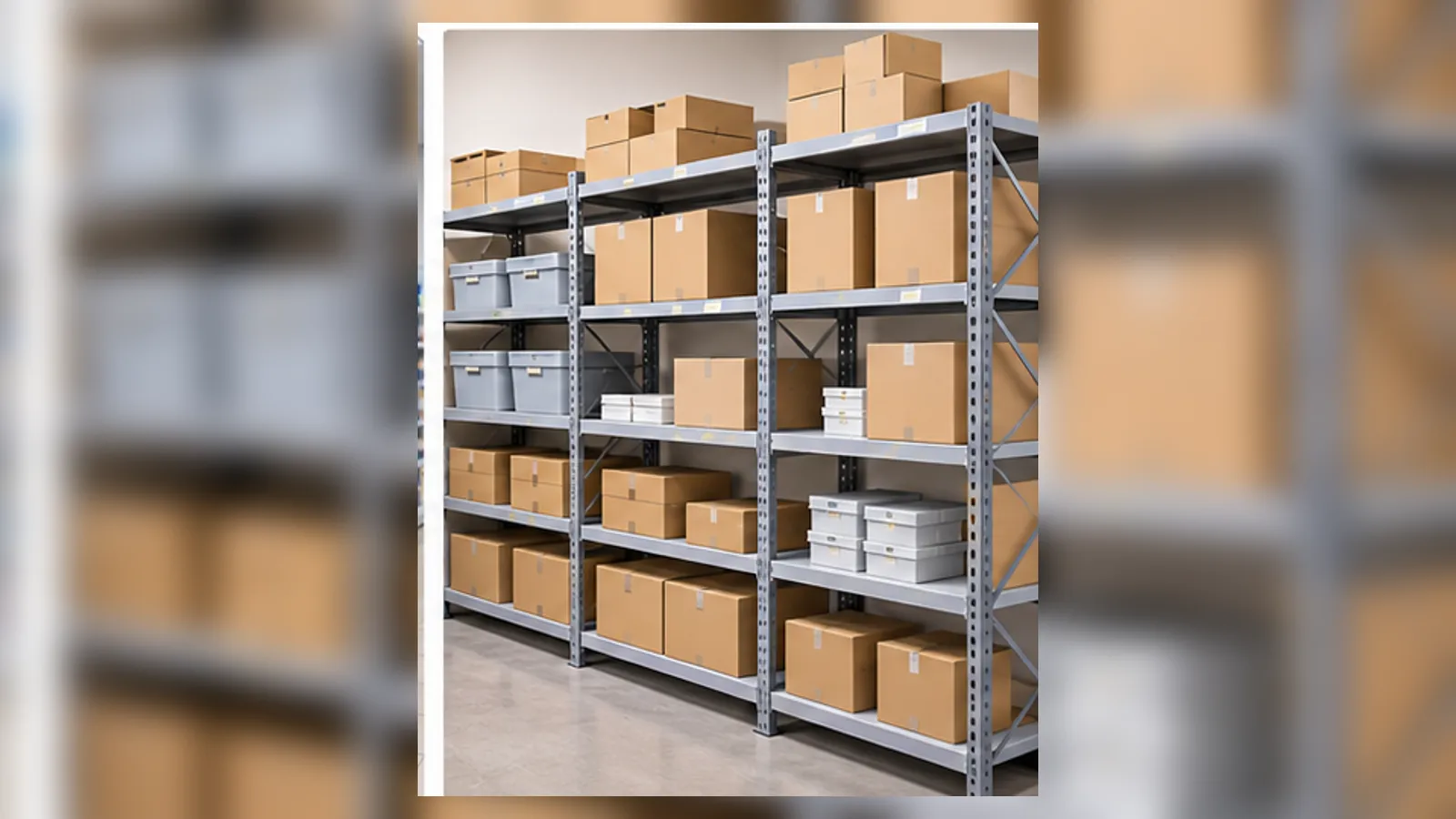 Como organizar um estoque pequeno